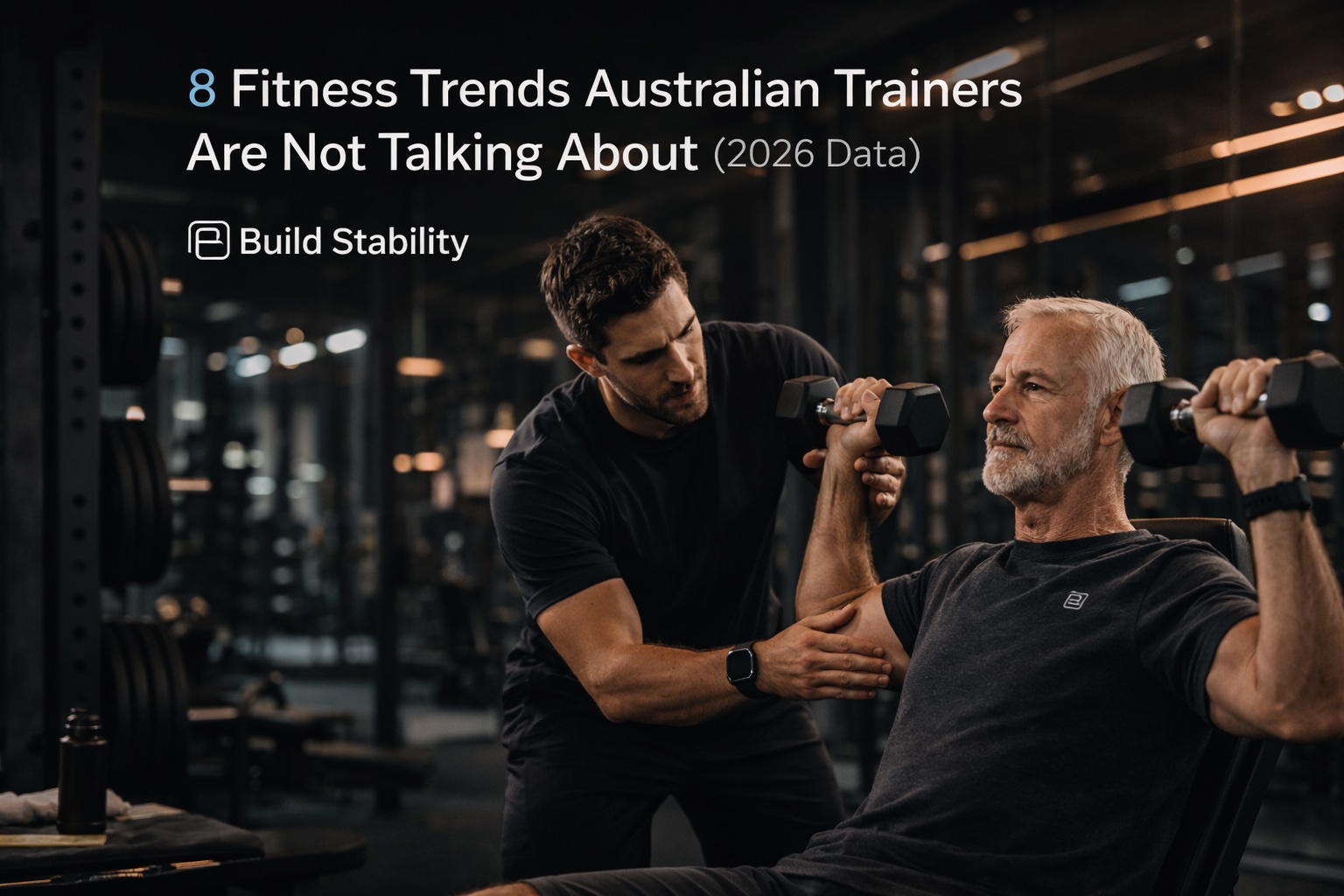 8 Australian fitness trends for 2026 showing data from ACSM and AUSactive